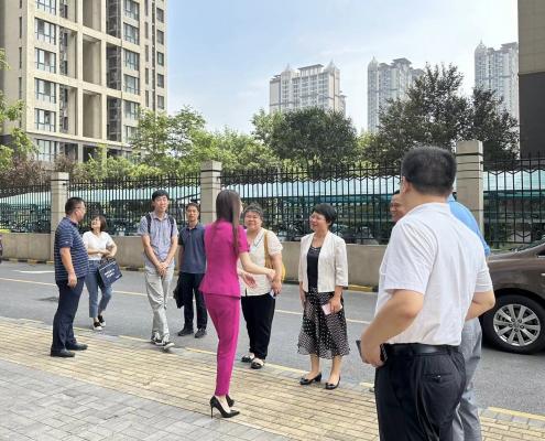 中國新聞出版研究院和省委宣傳部版權(quán)管理處領(lǐng)導一行蒞臨羲和網(wǎng)絡(luò)調(diào)研指導工作